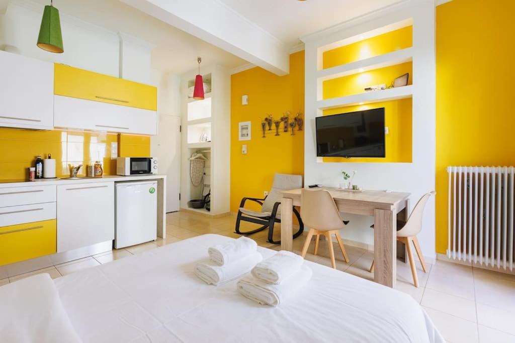 Relaxing Studio In Athens City Center Exterior foto