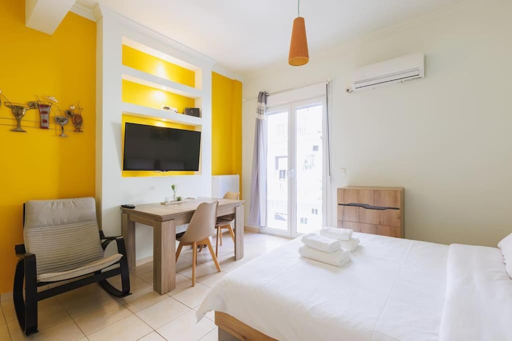 Relaxing Studio In Athens City Center Exterior foto